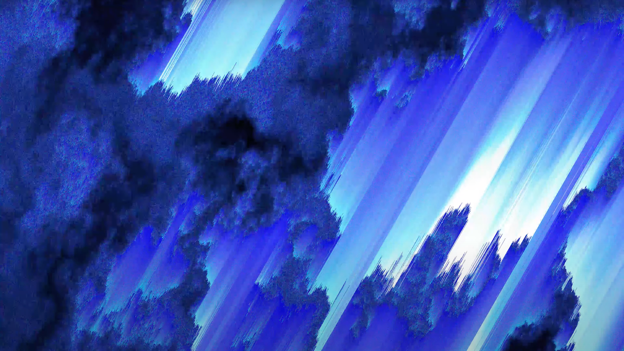 Blue Pixel Wave V2